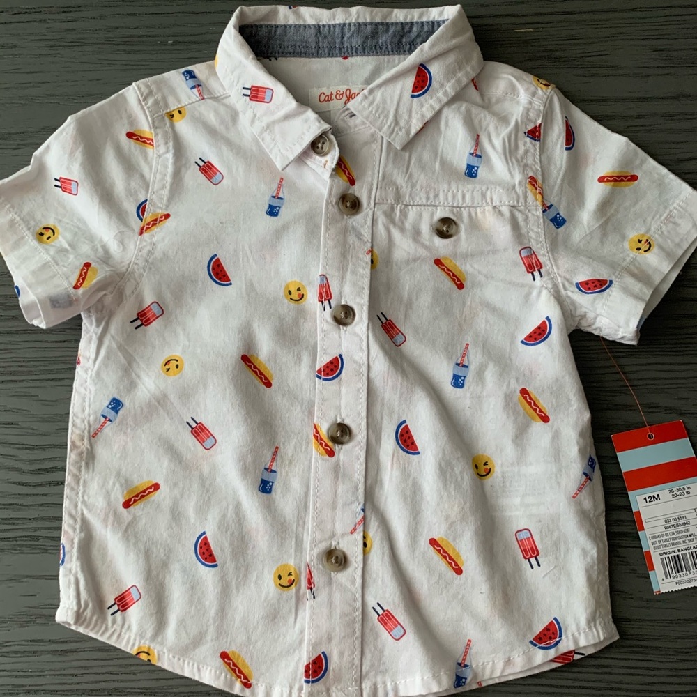 Cat & Jack button up